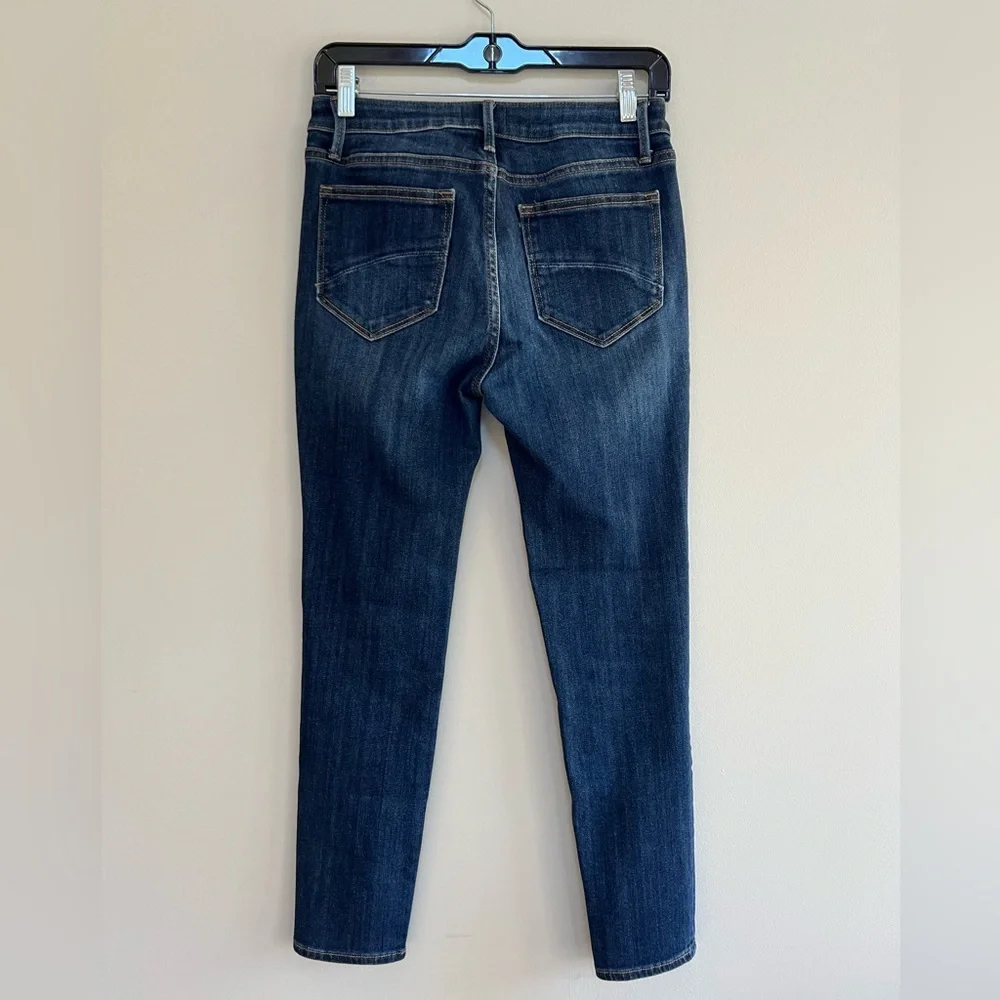 Driftwood Jackie High Rise Skinny Jeans in Dark Wash, size 26 - Picture 2 of 9